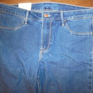 Women's New w/Tags H & M Blue Jeans Skinny Ankle Size 33